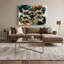 «Cats Chausie», art mural sur toile vert-786539506