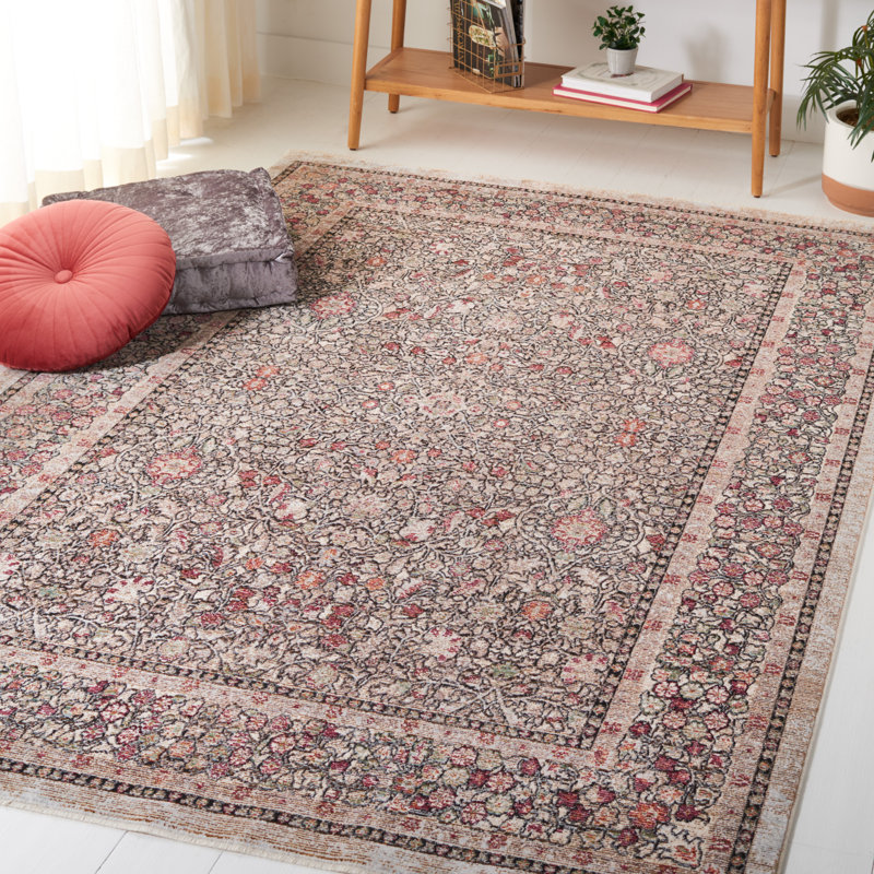 Tapis beige / brun Crimson 272, Rectangle 5 pi x 7 pi