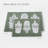 100% Cotton Pattern Bath Mat in Folk Leaves-992534076-992534023