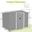 Metal Storage Shed-119330707-119330708