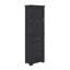Armoire de rangement autoportante avec deux tiroirs de différentes tailles et tablette peinte-1262907585