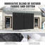 Écran de porte de garage pour trousse d'isolation de porte de garage d'hiver-138206629