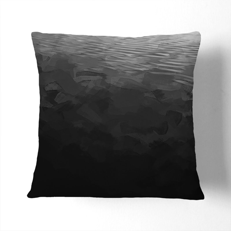 Abstract Square Throw Cushion, 55cm H x 55cm W x 20cm D