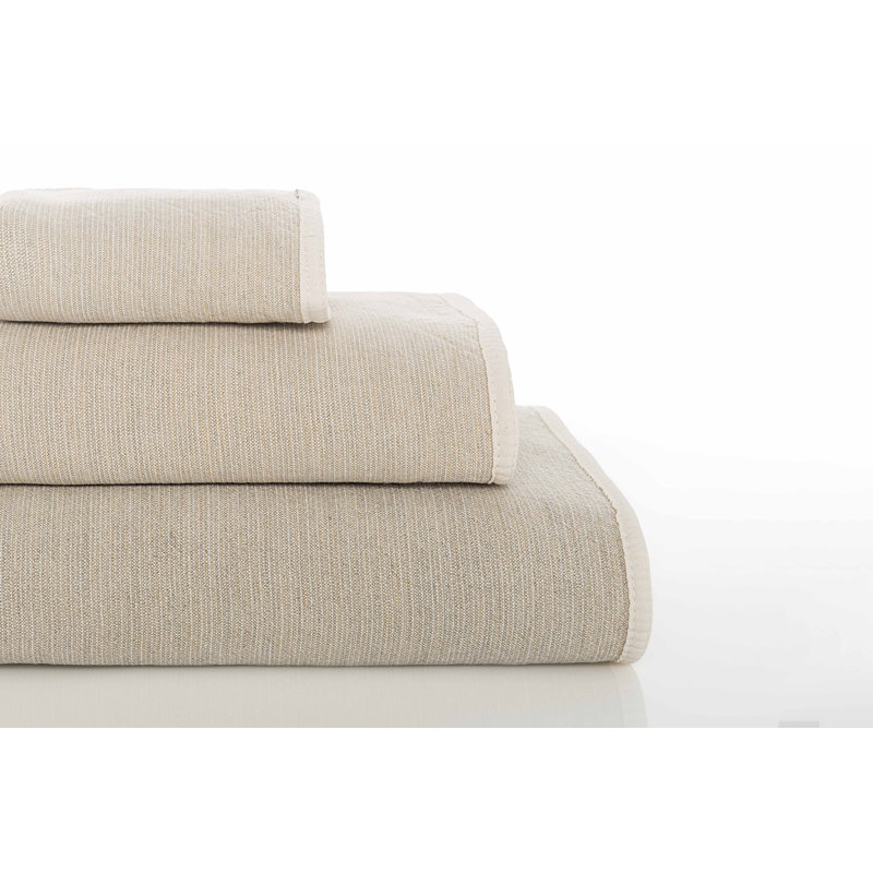 Linen Duo Washcloth Set, Natural