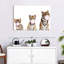 Bubble Gum Tigers sur toile-1323642815
