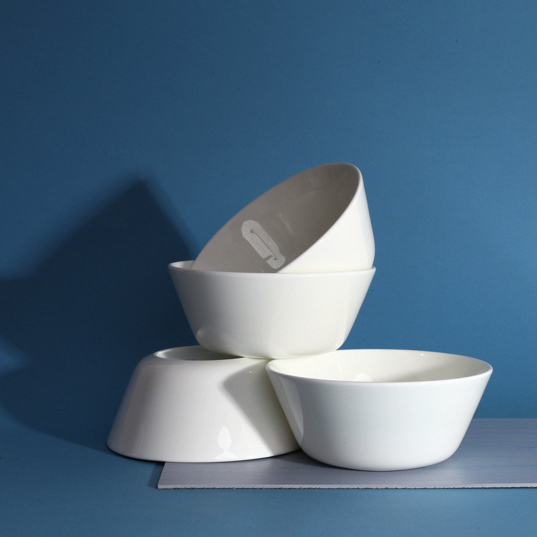 Lotus 13 oz. Cereal Bowl (Set of 4) Gourmet Settings