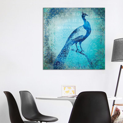 Peacocks Journey by Andrea Haase - Gallery-Wrapped Canvas Giclée on Canvas