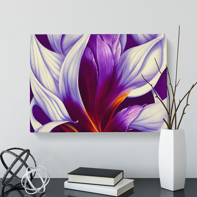 Otherworldly Flower Vol.3 - Wrapped Canvas, 35cm H x 50cm W x 3cm D