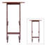 Support de table Alvah, finition noyer-805194575