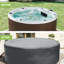 Couverture ronde pour piscine 6,9 pi Wothsi - tissu Oxford imperméable avec cordon de serrage, s'adapte aux piscines de 6,9 pieds, protection robuste-132665914