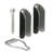 Hanger And Latch Set, 1-9/16 In. X 1-1/2 In., For Use With Double Hung Wood Windows, 3/8 In., Bronze-70244089-70244088