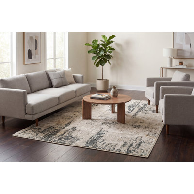 Tapis gris Grisby