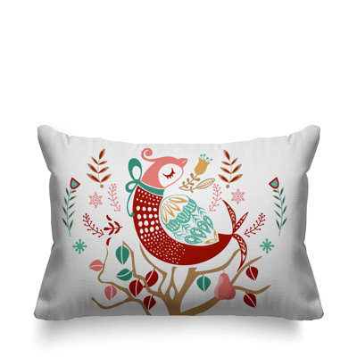 Coussin intérieur / extérieur scandinave Patridge On A Pear Tree