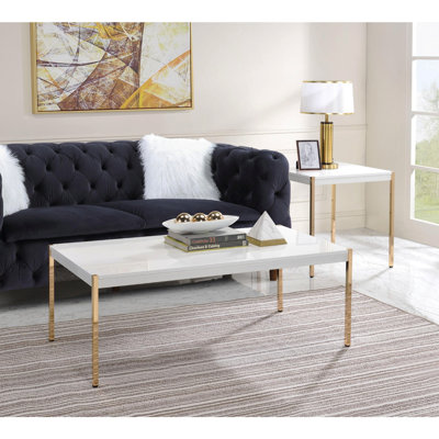 Table basse rectangulaire