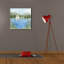  Art mural en toile, «Sailboat On The Lake» par Deb Strain, 26 po x 26 po-886941517
