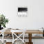 «Dripping Black & White Color Blocks», reproduction d'art sur toile de qualité supérieure, art mural moderne 24 x 24 po