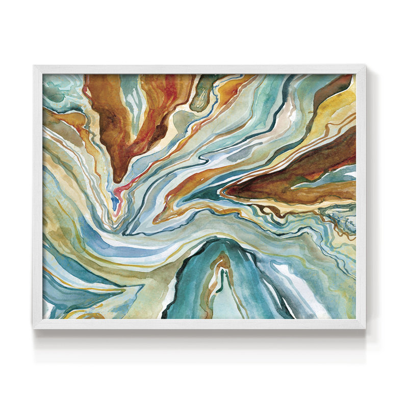 Géo formation II - reproduction encadrée - réarmable, H 22 po x l 28 po, Blanc