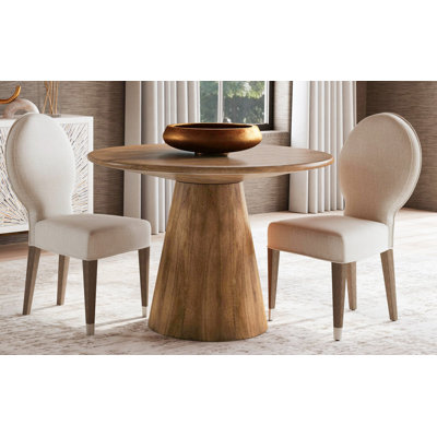 Daelan Round Solid Wood Dining Table