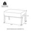 Tabouret d'appoint Landria-463287411