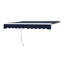 Sol 27 Outdoor 350cm W x 300cm D Fabric Cover Retractable Patio Awning-1644110778