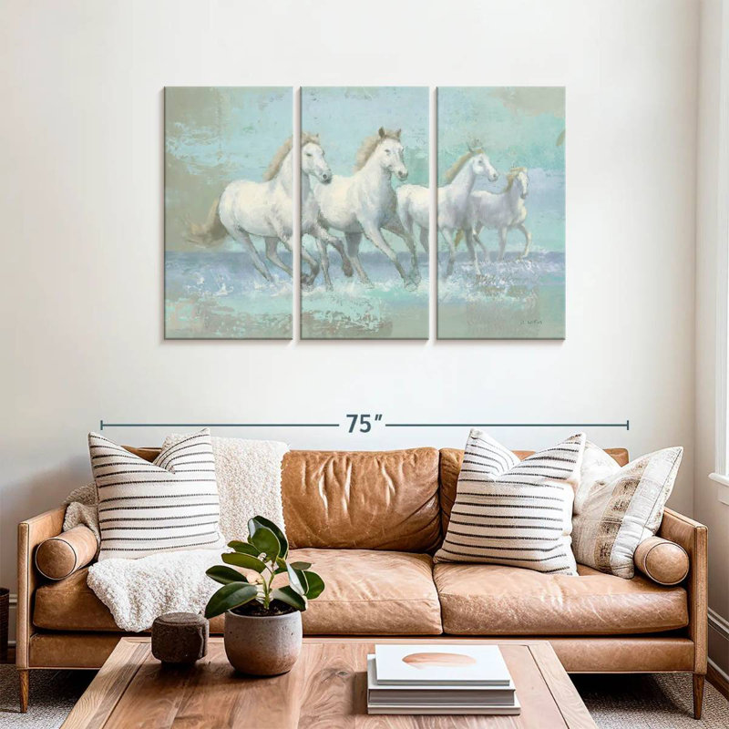 Brampt Running Wild, 36" H x 57" W