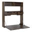 Bureau flottant en bois massif Aerick-1873200423