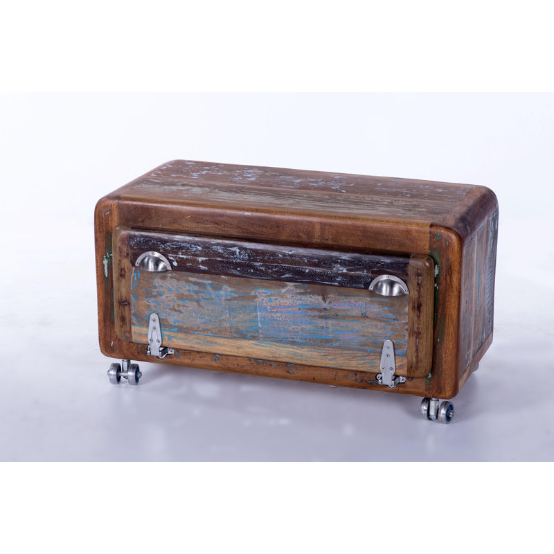 Rukhsar Solid Wood Shoe Storage Cabinet