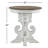 Colchester Round Wooden Pedestal End Table-1431880355