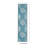Ducote Washable Teal and Ivory Machine Woven Area Rug-568847916