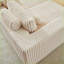 Canapé-lit modulaire surdimensionné de 87 po avec méridienne inclinable sans assemblage pour salon Chambre à coucher | Velours côtelé beige-609816183