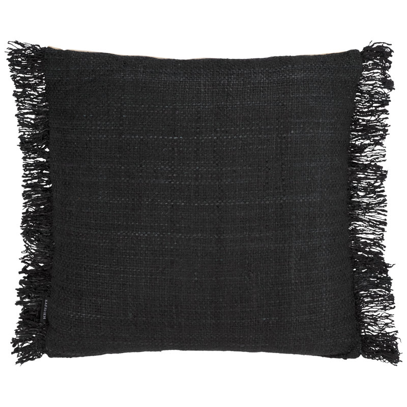 Coussin Lumiza, Noir, noir, noir, noir