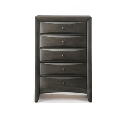 Commode transitionnelle Zosimo, gris