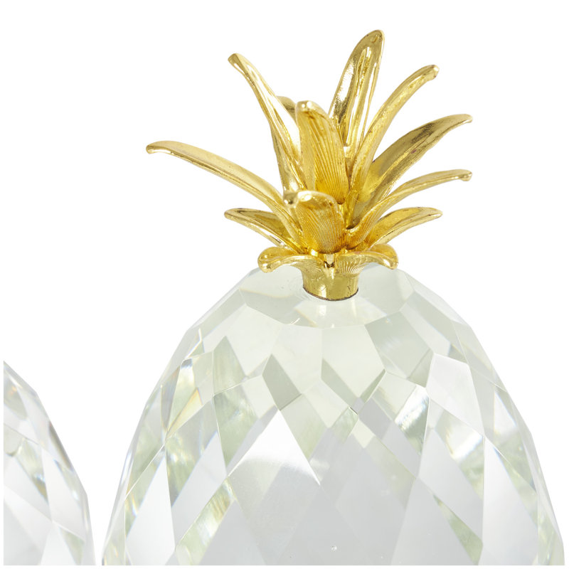 Ensemble de sculpture ananas 3 pièces Karakum