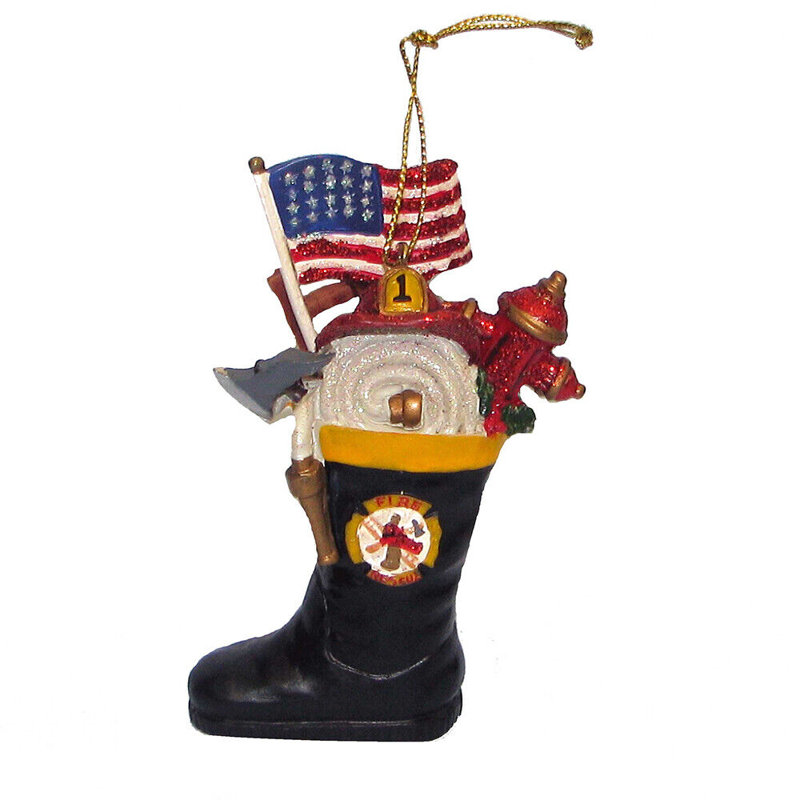 Figurine décorative de pompier