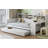 Wooden Twin Size Daybed With Storage Shelves, Multi-Functional Bed With Twin Size Trundle Bed And  Study Desk-716461946