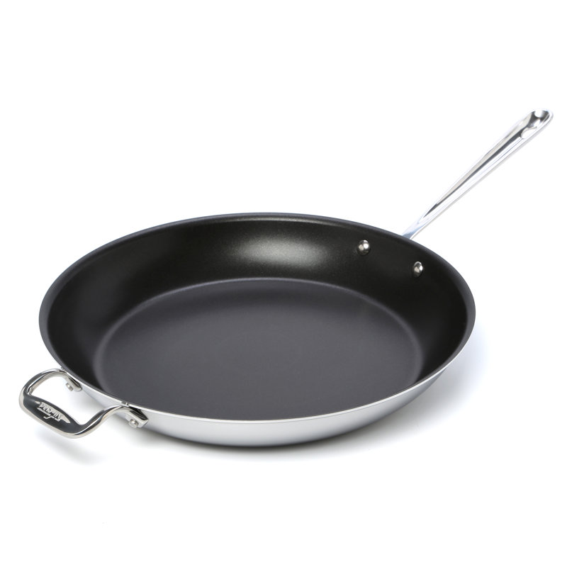All-Clad D3® Stainless Steel Non-Stick Frying Pan, 14"