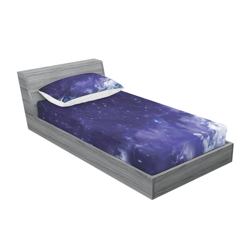 Microfiber Abstract Sheet Set, Twin XL Sheet Set + 1 Pillowcase