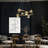 Bhagwan 6-Light Modern Geometric Gold LED Chandelier