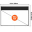 VEVOR Outdoor Manual Projector Screen Projector Screen