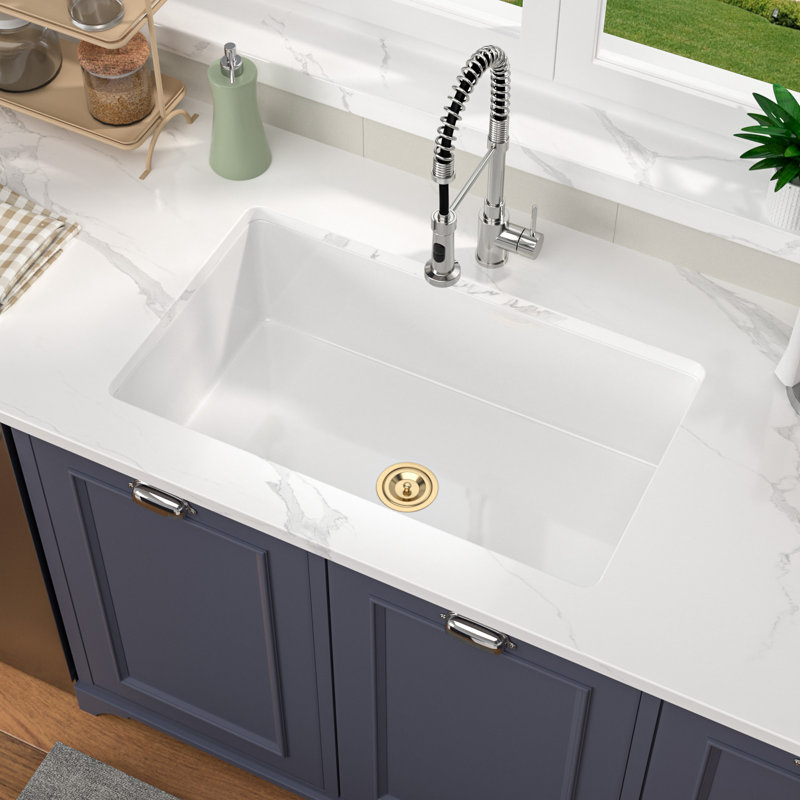 Évier de cuisine encastré 30 po x l 18 po x l 10 po H