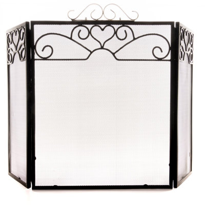 Bolinas Metal Fireplace Screen