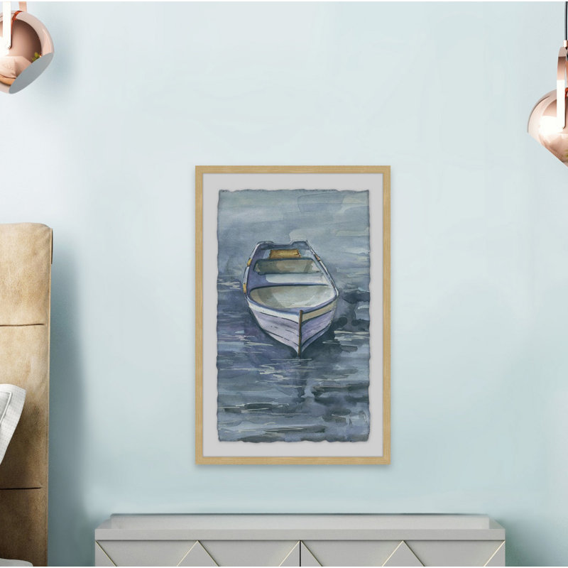 It's about Time 1 Piece Single Picture Frame Painting, 91cm H x 61cm W x 4cm D