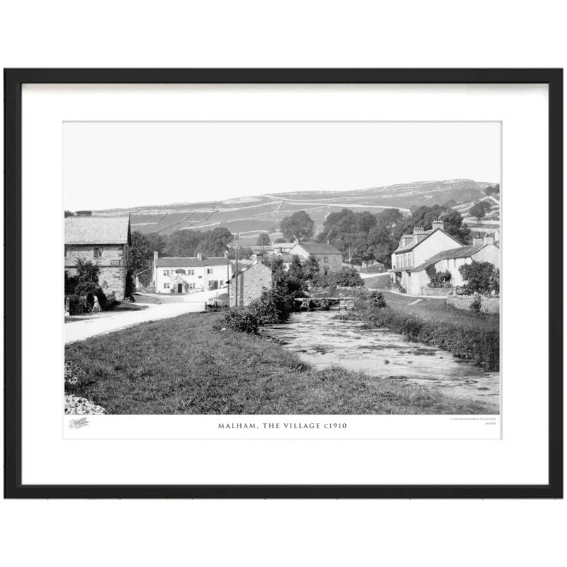 Malham, The Village C1910 - Single Picture Frame Print, 40cm H x 50cm W x 2.3cm D
