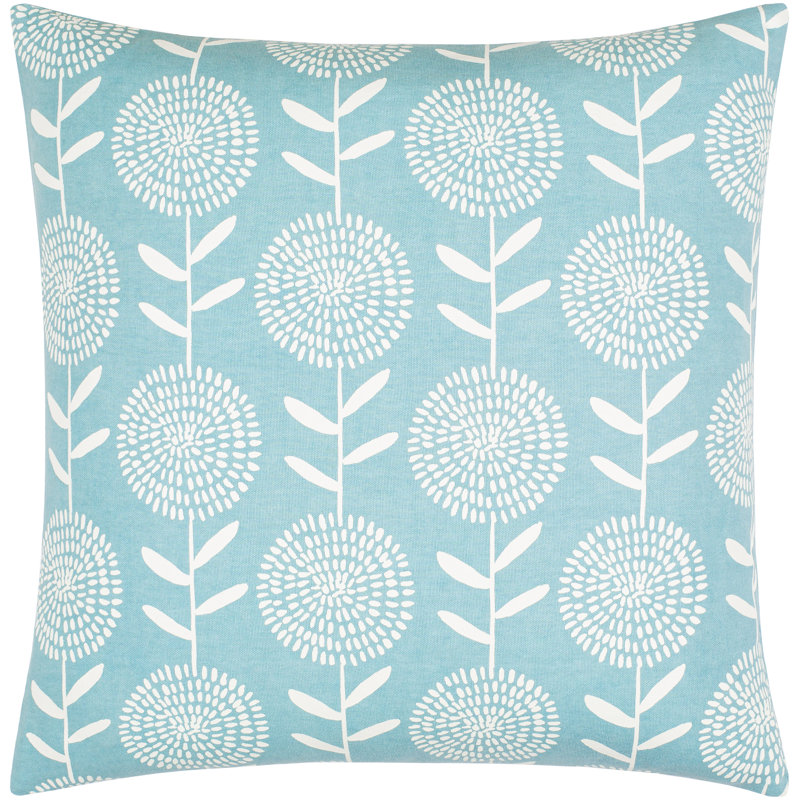 Lachen Pillow Cover & Insert E Lumbar Down, Teal/Cream