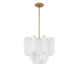 Arras Metal Dimmable Tiered Chandelier