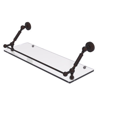 Tablette flottante avec barre de galerie hertzler