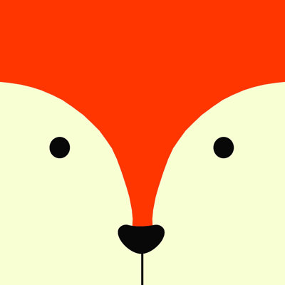 Visage de renard