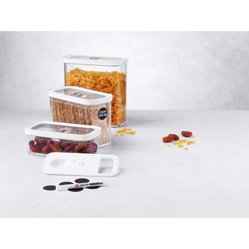 Ensemble de cubes Fresh & Save, M / 5, blanc transparent