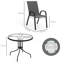 Round 5 - Pieces 4 - Person 80Cm L Outdoor Table Set-1313127777