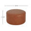 Repose-pieds rembourré rond-399497231